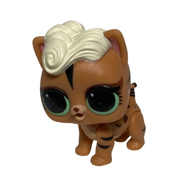 LOL Surprise Pets Eye Spy Series 4 Funky Kat Cat 2018 MGA 24218WGE Brown White - Picture 1 of 5